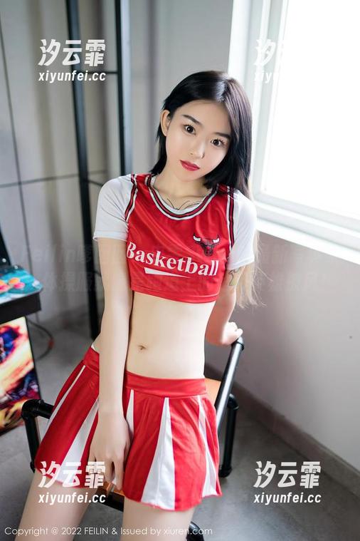 Feilin嗲囡囡 - 史雯Swan的最新写真集：体操服就像是跑道上的超级英雄披风！