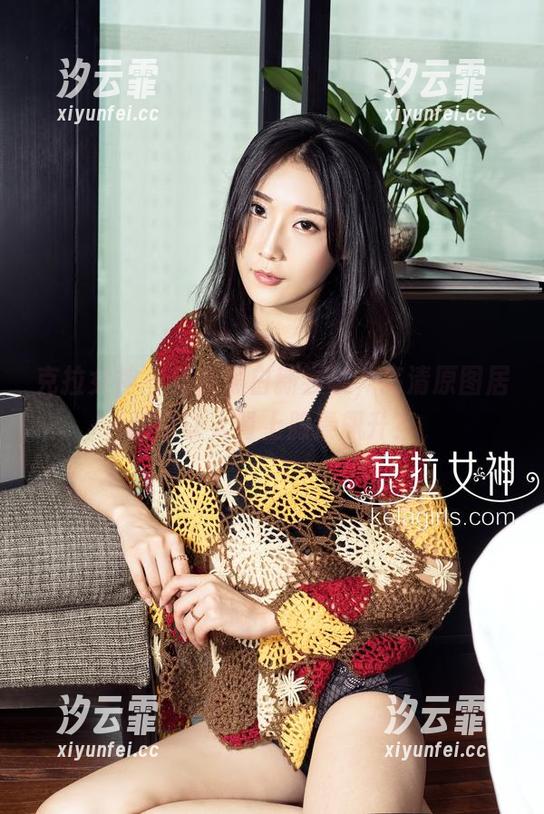 克拉女神 - 佳佳黑白新尝试，高清原图居然能让人肾上腺素飙升？