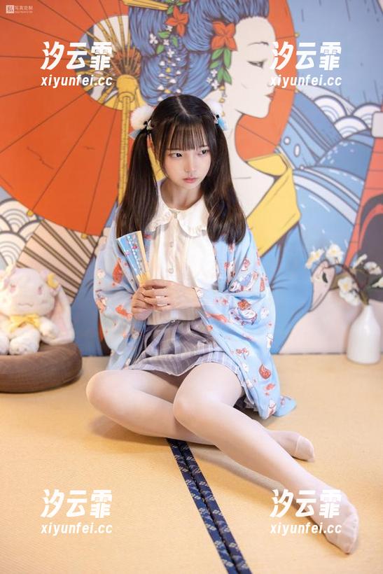 森萝财团 森萝财团的作品:让人想起的吊带短裙与50D白丝,搭配得正好