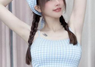 让你大跌眼镜，鹿八岁baby这次的猫耳女仆cos更新非常致命！